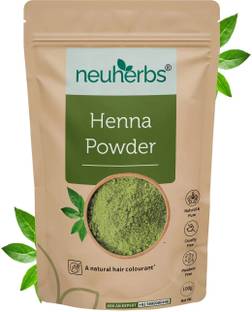 Neuherbs Henna Powder For Hair Growth & Hair Colour With No Artificial Colour & Additives