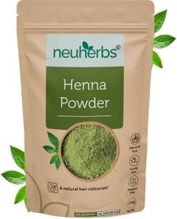 Neuherbs Henna Powder For Hair Growth & Hair Colour With No Artificial Colour & Additives