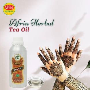 Afrin Henna Mahendi Tea Oil For Making Mahendi cones - 500 ml