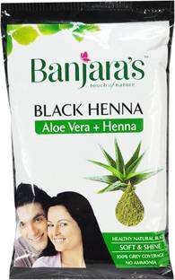 Banjaras BLACK HENNA (ALOE VERA) - 20g