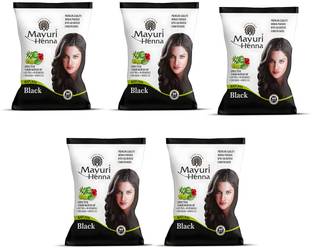 mayuri Natural Black Color 30GM - Pack of 5