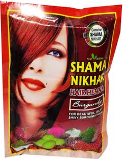 Shama Nikhar Henna Hair Burgundy Colour