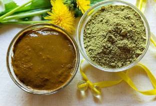 SABZ ORGANICS Henna Paste Pre-Soaked in Black Tea and Herbs For Dark Stain Suitable For Brides