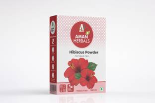 AMAN Herbal Natural Hibiscus face & hair powder