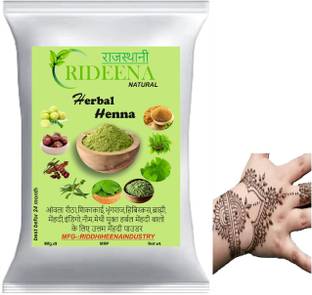 Rideena Pure & Organic Herbal Henna Mehandi Powder