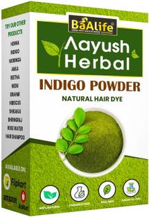 Aayush Herbal Indigo Powder for Black hair| 100% Pure and Natural Hair dye
