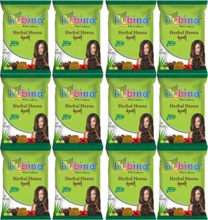 Rubina Herbal Henna With Goodness Of 9 Herbs, Organic Mehendi