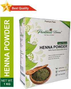 Pankhudi 100% Natural Henna Powder For Hair Rajasthani Organic Mehandi ( 500 Gm )