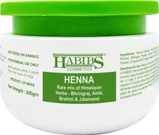 Habibs Natural Herbal Medicine Henna, 200g - Green