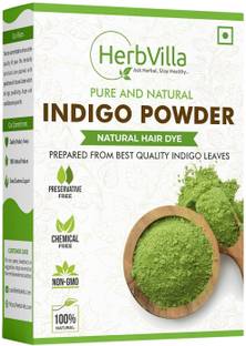 herbalvilla Pure Indigo powder for black hair