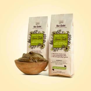 Nat Habit Ready-to-Apply Henna Paste for Hair | Hassle-free Replacement to Henna Powder