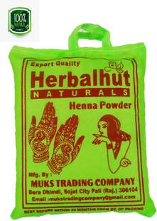 HERBALHUT NATURALS Natural Mehendi Powder for Hairs, Hands & Feet
