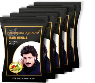 Parampara Ayurved Natural Black Hair Henna 20g Pack of 5