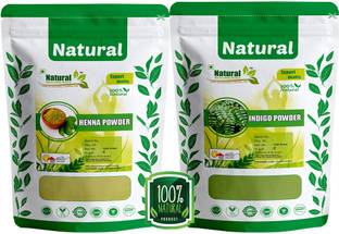 Natural Health and Herbal Products Henna Indigo Powder | Black Hair Color | Mehandi | Hair Growth | Hair Color