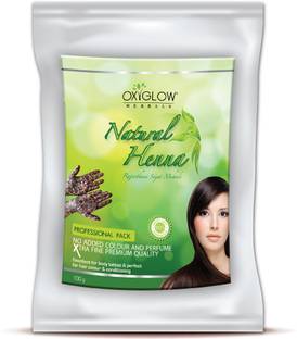 OXYGLOW Herbals Natural Henna Powder,Mehandi for Hair Colour & Hair Design