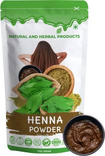 NATURAL AND HERBAL PRODUCTS Pure Henna Leaves Powder, HENNA POWDER FOR HAIR GROWTH Organic Henna Leaf Powder