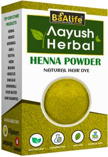 Aayush Herbal Henna powder for Hair Color and Growth 100% Pure and Natural Hair dye