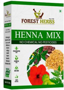 Forest Herbs 100% Pure & Natural Organic Henna Mix Powder Enriched with Exotic Herbs