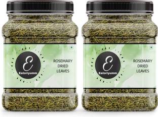 Eatoriyumm (1 Kg ) Rosemary Dried Leaves - For Hair Growth | Skin ( Jar Pack )