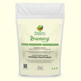 HerbiEaters Himalayan Dry Rosemary with Long Leaves 50 gm, Rosemary Leaves