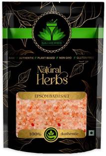 SAI HERBS Epsom Bath Salt - Pure Magnesium Sulphate - Pure & Natural