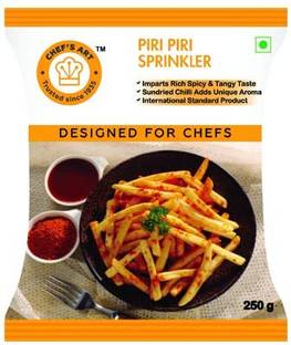 शेफ s आर्ट पिरी पिरी स्प्रिंकलर सीज़निंग मसाला 250 gm