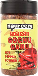 Nourcery Korean Gochugaru Hot Pepper Powder, 80g | Smoky & Spicy