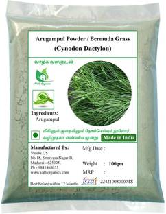 Valli Organics Arugampul Powder | Bermuda Grass | Durva Grass