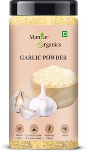 ManHar Organics Garlic Powder Jar 100gm for Cooking | Lahsun Powder for Cooking and Baking |