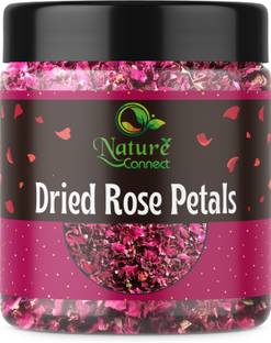 NATURE CONNECT Sun Dried Rose Petals| Jar Pack