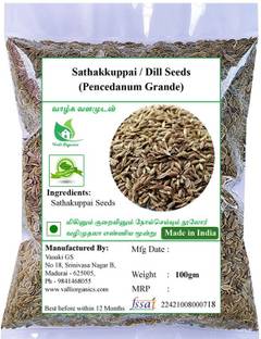 Valli Organics Sathakuppai Seeds | Dill Seeds | Soyo | Shatakuppi
