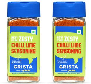 CRISTA Zesty Chilli Lime Seasoning|Zero added Colours, Additives & Preservatives