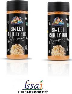 TimeOut Sweet Chilli BBQ Multi-Purpose Seasoning, Pack of 2, Popcorn & Snack Flavoring Sweet Chilli BBQ Popcorn