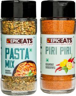 EPICEATS Peri Peri Seasoning (45 gms)|Pasta Mix (51 gms)|Excellent flavour |Combo |Pack-2