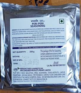 VEEBA Peri peri seasoning (pack of 250g )