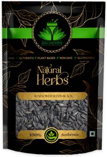 SAI HERBS Sunflower Seeds Black - Pure & Natural