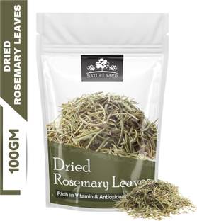 NATURE YARD Dried Rosemary Leaves For Hair Growth - 100Gm - Dry Herb For Cooking