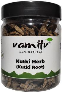 vamitv Kutki Root | Raw Katuki | Katuka | Picrorrhiza Kurrora | 100gm | 100% Natural