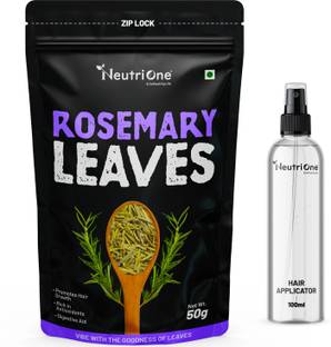 NeutriOne Rosemary Leaves Dried for Hair Growth|Skin Glow | With 100ml Spray Bottle