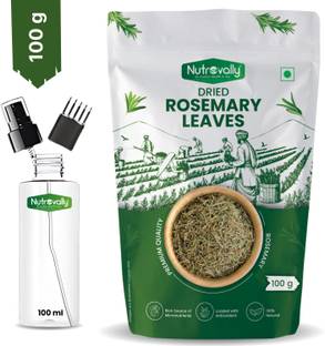 NutroVally Rosemary Leaves for Hair Growh with Spray Bottle + Comb Applicator