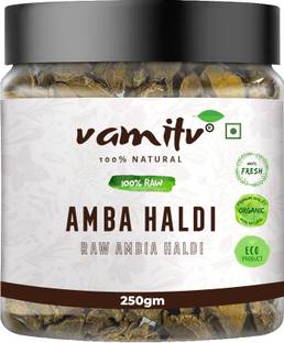 vamitv Amba Haldi Raw | Curcuma Aromatica | Wild Turmeric |100% Natural