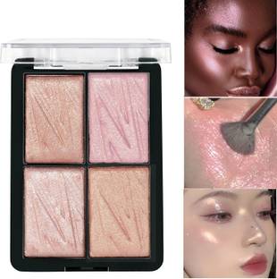 GULGLOW99 Water Glass Highlighter Brighten Skin Diamond Glitter Flashlight Highlighter