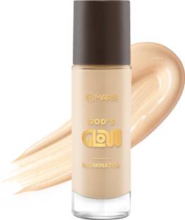 MARS God's Glow Illuminator, Liquid, Radiant Finish Highlighter