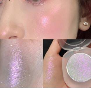 REIMICHI Shimmer Eyeshadow Face Contour Shiny Body Silver Blue Highlightr Highlighter