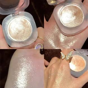 REIMICHI Best Shimmer Eyeshadow Face Contour Shiny Body Silver Blue Highlightr Highlighter