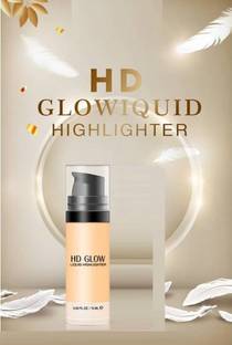 HUZURLU Luminous radiance, Easily blendable highlighter-golden shade Highlighter
