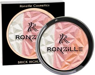RONZILLE Radiant Pigmented Shimmer Brick Highlighter -02 Highlighter