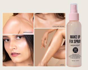MYEONG Liquid Shimmer Highlight Make Up Fix Spray Highlighter