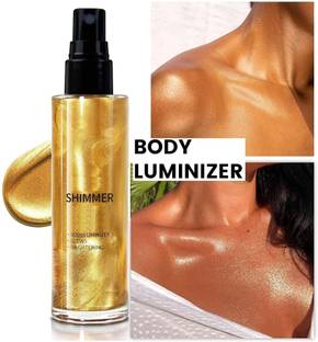 GABBU Smooth Body Shimmer Oil Body Glow Oil for Women Highlighter