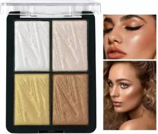 DARYUE Lightweight, Easily Blendable Highlighter & Bronzer Palette  Highlighter